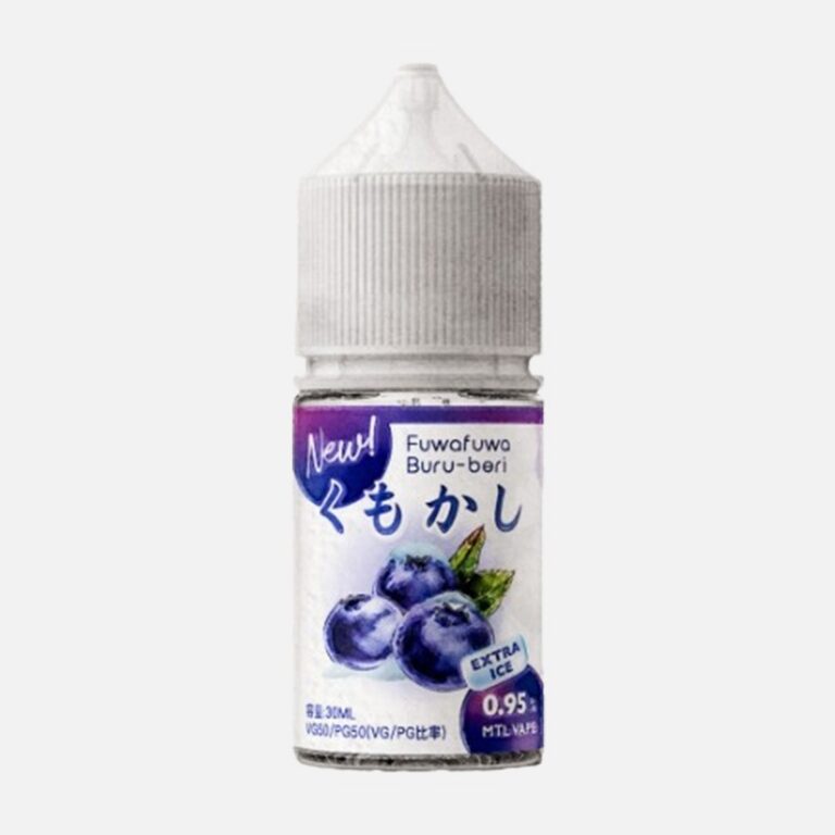 ■ [쿠모카시] 후와후와 브루베리 30ml