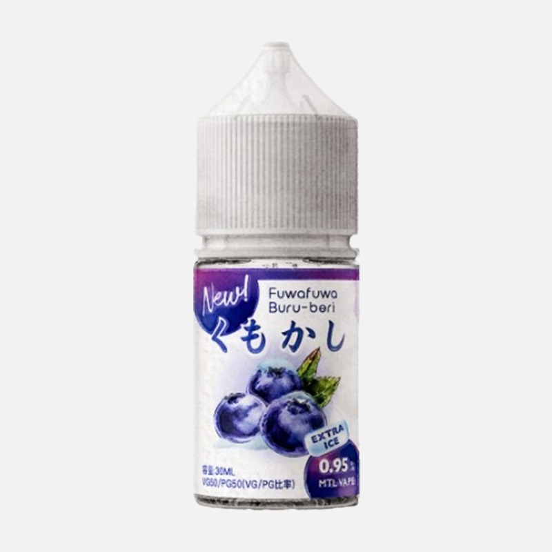 ■ [쿠모카시] 후와후와 브루베리 30ml