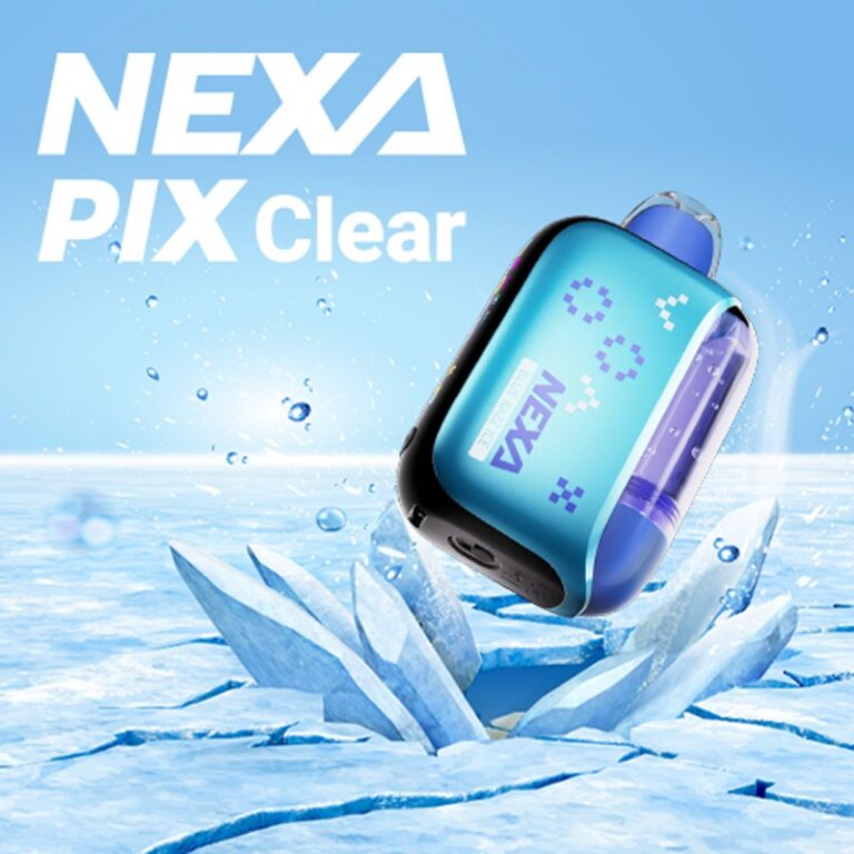 ■ [NEXA FIX Clear] 넥사 픽스 클리어 일회용 전자담배 35000 Puffs