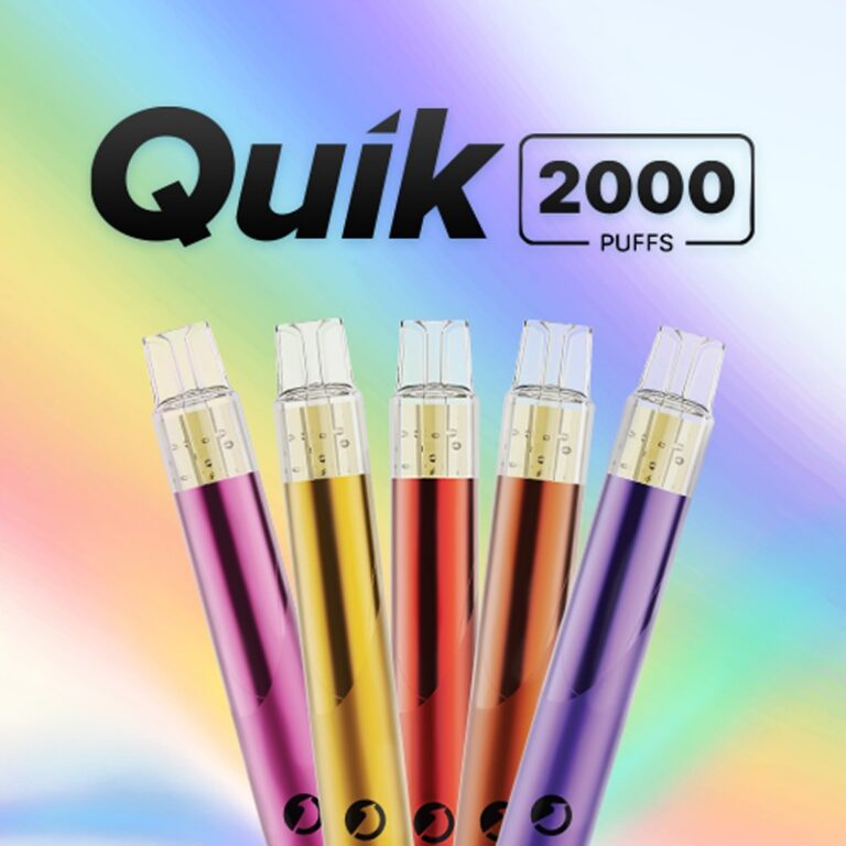 ■ [카디날] Quik 퀵 일회용 전자담배 2000 puff