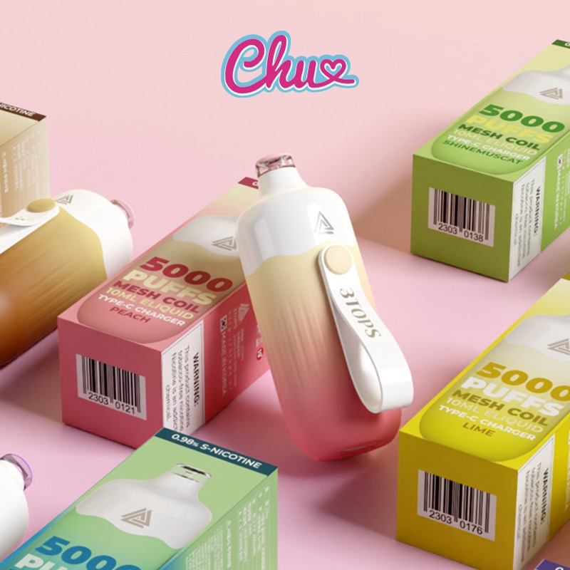 ■ [쓰리탑스] 츄 5000 일회용 전자담배 10ml