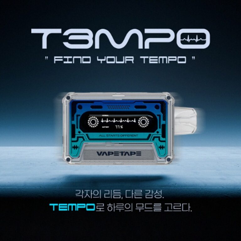 ■ [TEMPO] 템포 일회용 전자담배 25000 Puffs