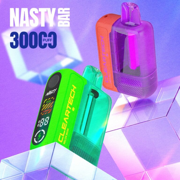 ■ [Nasty] 네스티바 30000 Puff 클리어 일회용 전자담배 ⭐신규 플레이버 출시⭐