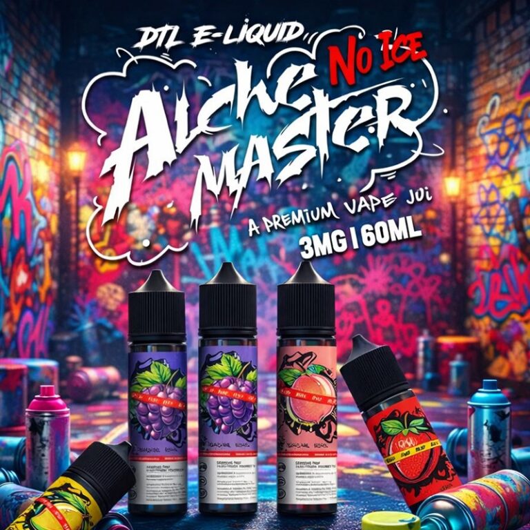 ■ [NEW] 알케마스터 노아이스 폐호흡 액상 시리즈 60ml